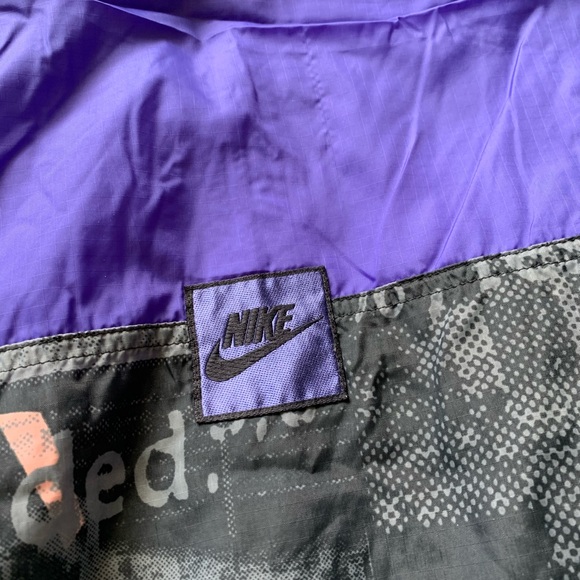 Nike Vintage 80s-90s Grey Tag track jacket RARE European import XL - Picture 4 of 7